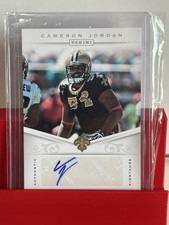 Panini 2012 Gridiron Cameron Jordan Autograph #15 Saints Signatures NFL
