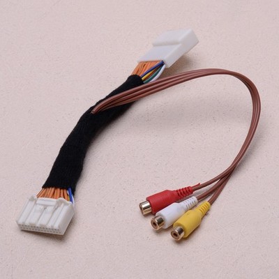 MDA-AVC38 Audio Video RCA Input Cable Harness Fit for Lexus & Toyota from 2012-