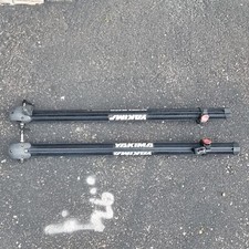Lot of Yakima Rooftop Universal Mount Bike Carrier Rack Pair 2 Trays 47"