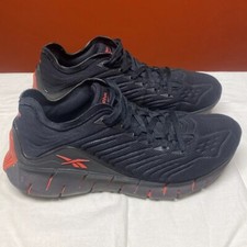 Reebok Zig Kinetica FW5289 Black Instinct Red Sz 7.5 Sneakers Running Shoes Mens
