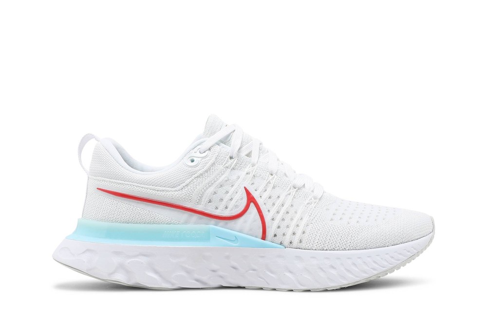 Nike React Infinity Run Flyknit 2 White Glacier Ice Running Shoes CT2357-102