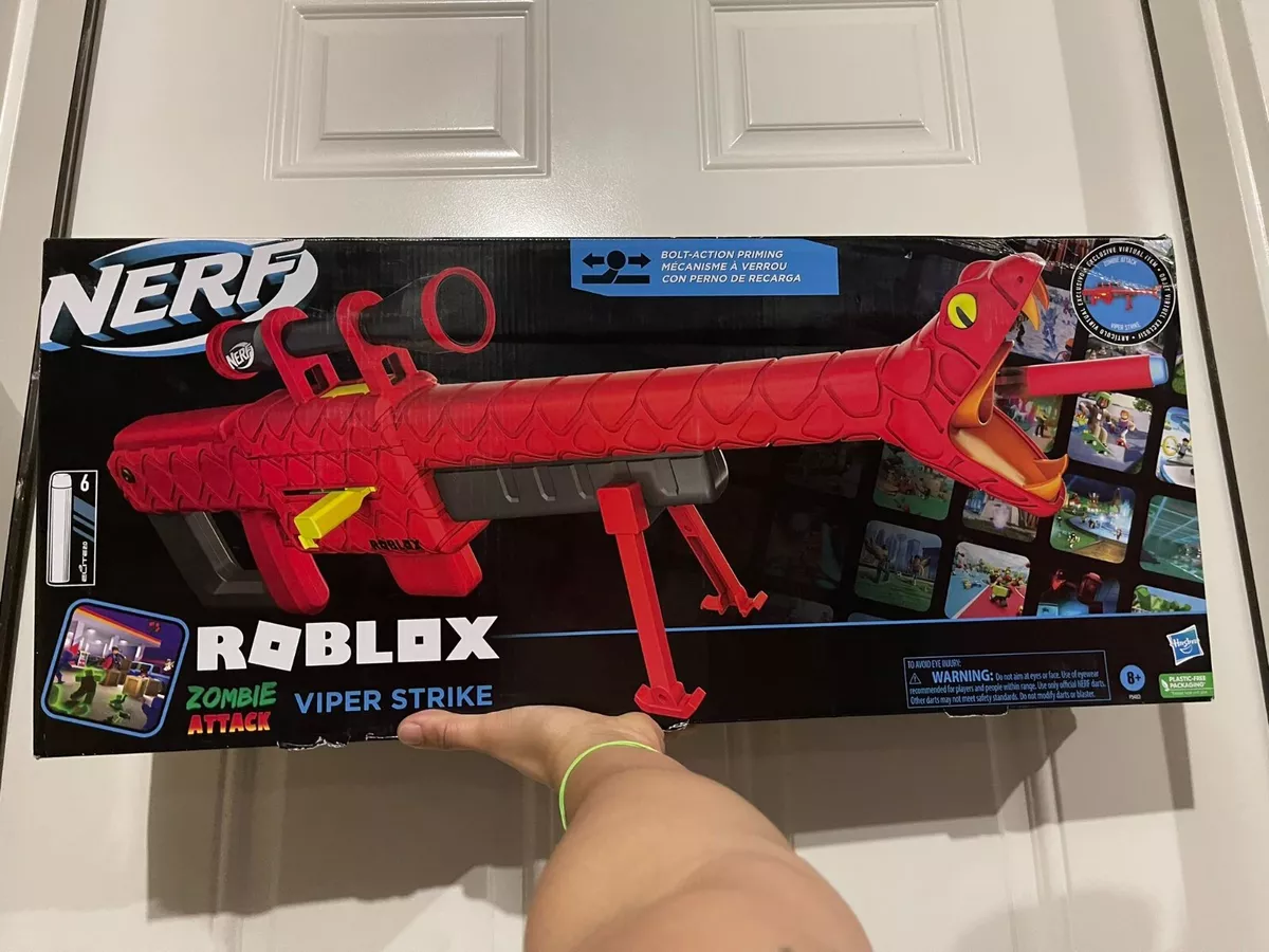 Nerf Roblox Zombie Attack: Viper Strike w Exclusive Virtual Item