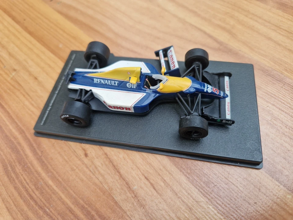 Rba Atlas Edizioni 1/43 1992 Williams Renault FW14B Nigel Mansell Pressofuso F1 - Immagine 2 di 3