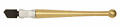 Fletcher 01712 Gold-Tip Designer II Wide Head Glass Cutter with Brass Handle - Picture 3 of 4