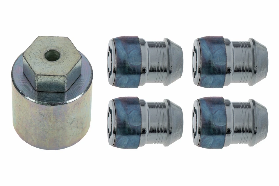 2005 - 2010 年克莱斯勒道奇车轮锁/锁扣螺母原始设备制造商全新拖把正品 — 第 3/4 张图片