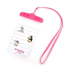 Pingu Waterproof Smartphone Soft Case (Baseball) PG JPN LTD Penguin Goods New
