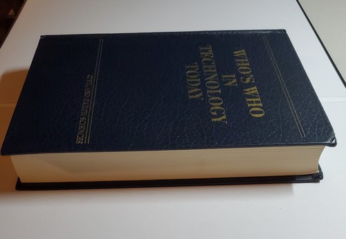 Who's Who in Technology Today, Second Edition, 1981 (Hardcover) - Picture 5 of 10