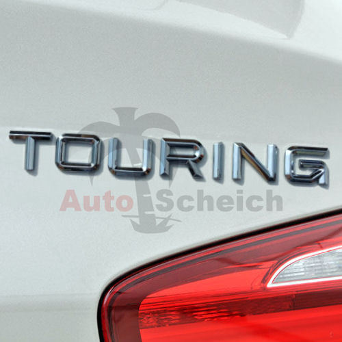 Touring Lettering 3D Emblem Sticker for BMW Motorsport M Power Performance - Picture 1 of 2