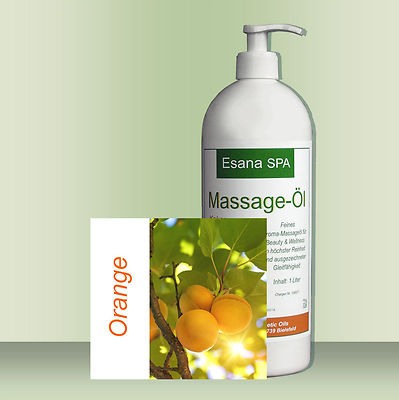 Esana SPA Aroma-Massageöl ''Orange'' für Beauty & Wellness 1 Liter.