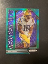 2023 Panini Prizm Draft Picks #NR-12 BJ Ojulari New Recruits Green LSU