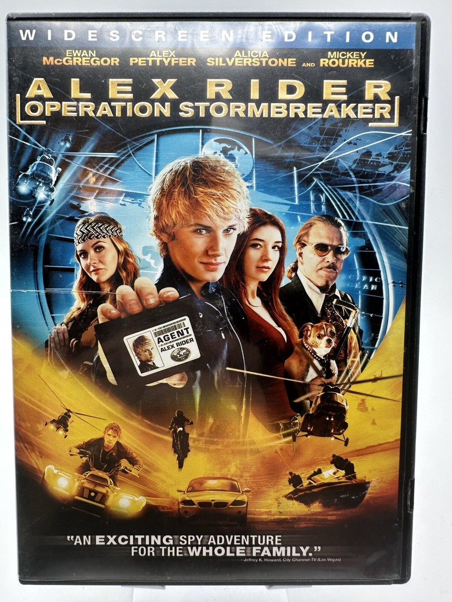 Stormbreaker (DVD, 2006) Alex Rider Operation Stormbreaker Ewan