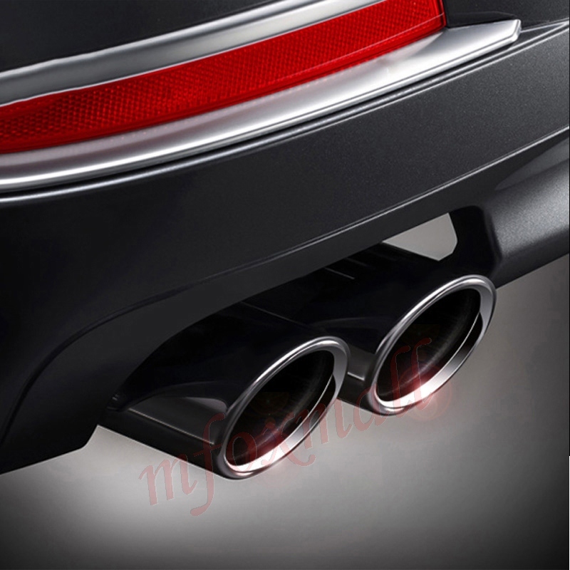 For BMW F10 F18 528i 530i 535d 535i Titanium Tail Pipe Muffler Exhaust Silencer