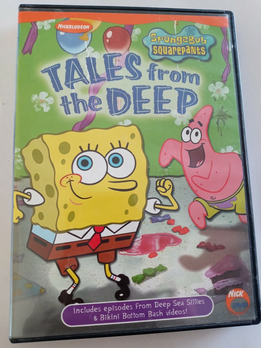 Spongebob Squarepants - Tales from the Deep (DVD, 2002