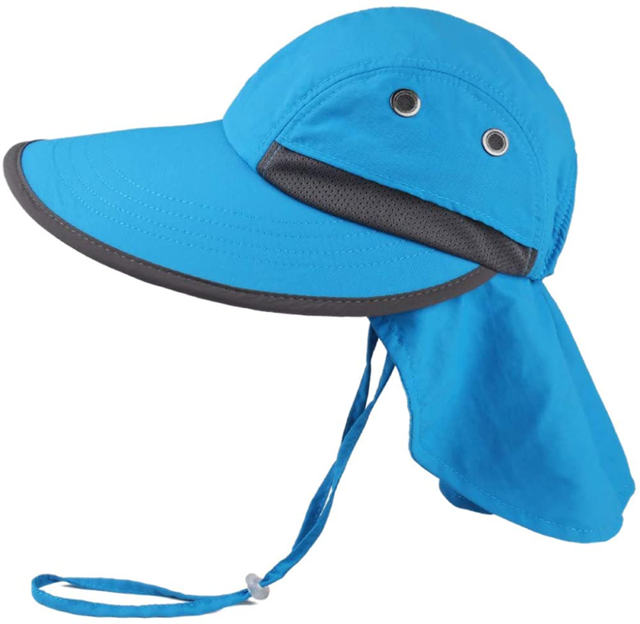 Camptrace Safari Kids Sun Hat Wide Brim Bucket Cap Toddler Fishing Hats