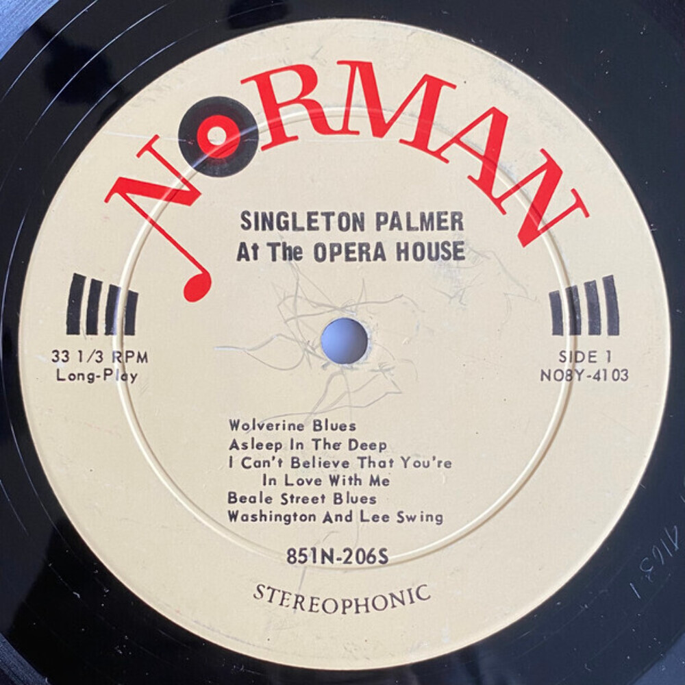 Singleton Palmer And His Dixieland Band - Singleton Palmer And His 