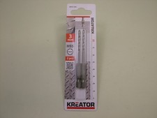 Pack of 2 Hex shank HSS-G drill bits for metal/plastic/wood 3.0mm impact driver 