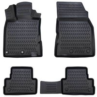 Elmasline 3D Gummimatten Set FüR Nissan Qashqai 2007-2014 FußMatten Hoher Rand