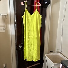 Zara Light Green Scrappy Dress Sz XL