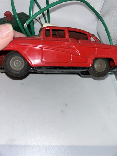 Vintage 1957 K-S/KANAME SANGYO Litho TIN TOY Battery Remote Control Fire Dept. - Picture 6 of 16