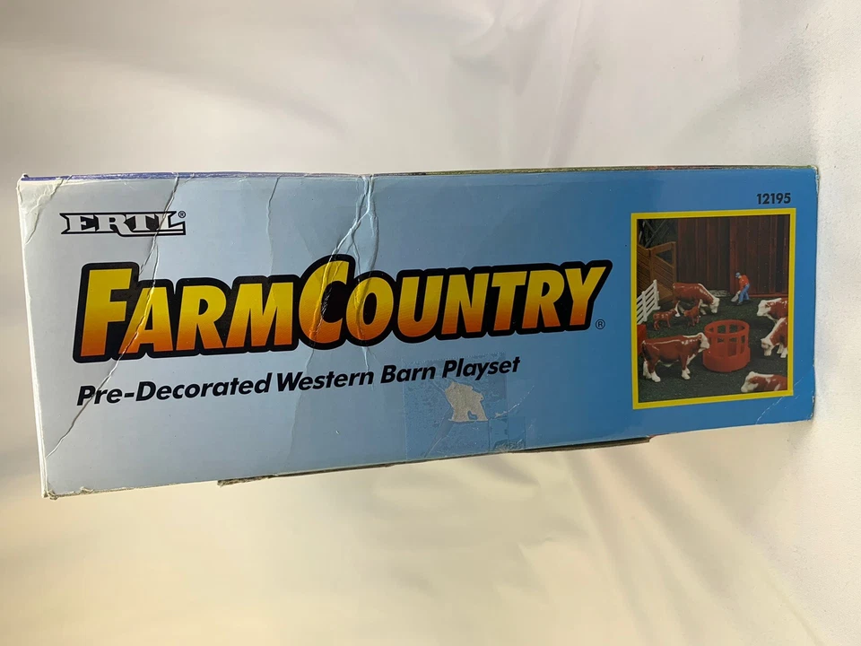 Juego Ertl Farm Country Toy Western Barn 1/64 Foto 3 de 4