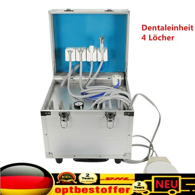 Tragbare Mobile Dentaleinheit Behandlungseinheit Dental Unit+ Luft Kompressor