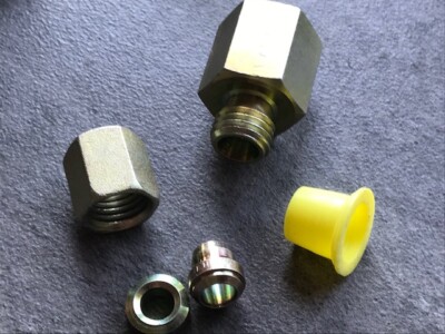 EMB Rohrverschraubung  Verschraubung Hydraulik L6 Rohr Gewinde G1/4'' zoll