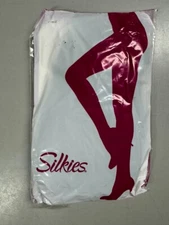 Silkies Microfiber Tights X-Large  Queen Black - 700528