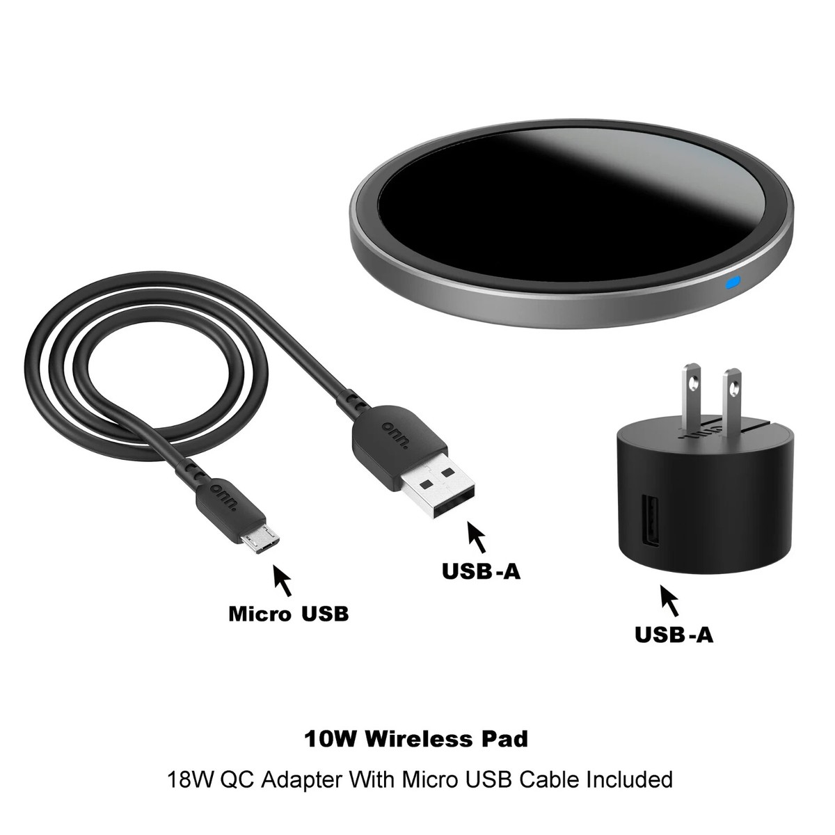 Phone Charger Onn Model Onb18wi701 Onn Wireless Charging Pad