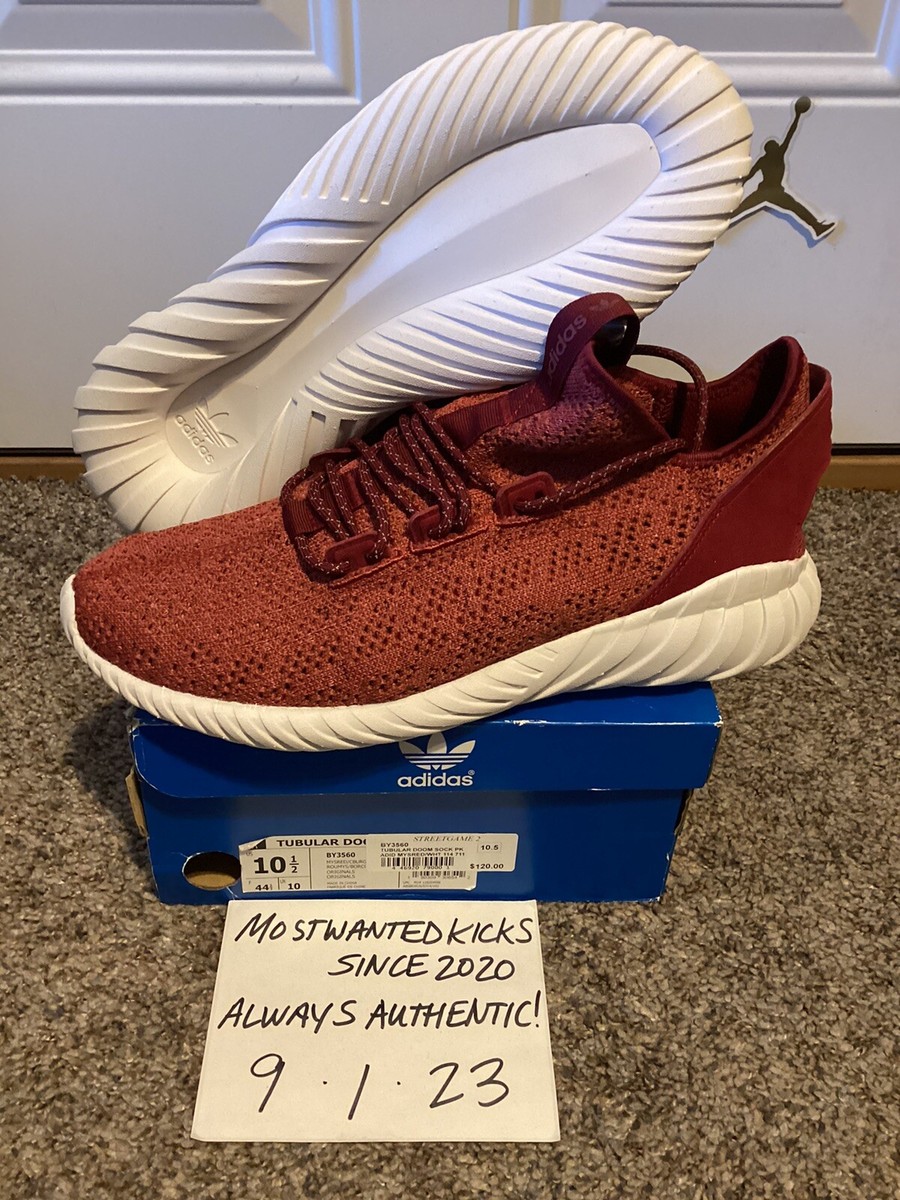 DS 2016 Adidas Tubular Doom Sock Primeknit Russet Mystery 