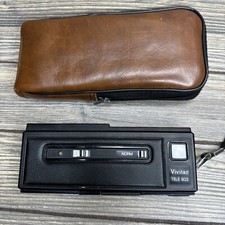 Vintage Vivitar Tell 603 Camera Model L0809792 Brown Case
