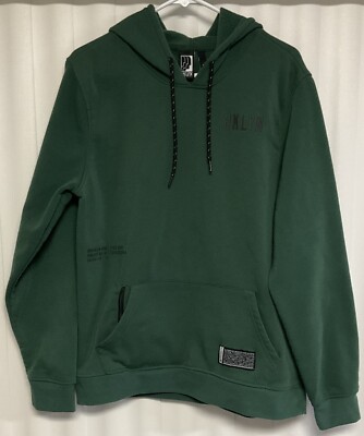 Brooklyn Athletics Department Pullover Hoodie Men's Large Green