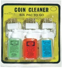 Nic A Pac Complete Coin Cleaner Cleaning Combo Kit Set A Tone Lene Rag Spray New