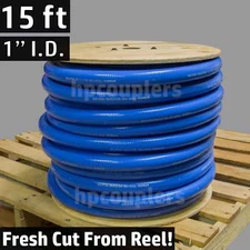 15 ft 1" ID FlexFab 5526 Blue Silicone Heater Hose 25mm 350F Radiator Coolant