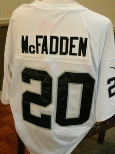 oakland raiders white jersey