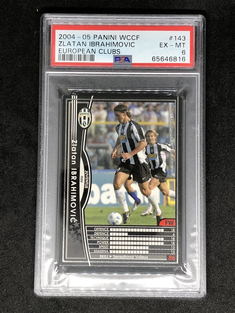 WCCF  2004～2005 2004-05 Panini WCCF European Clubs Soccer Trading Cards for sale