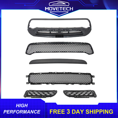 Fits 2018 2019 2020 Durango SRT New Front Grille Applique Grille Set Fascia 6pcs