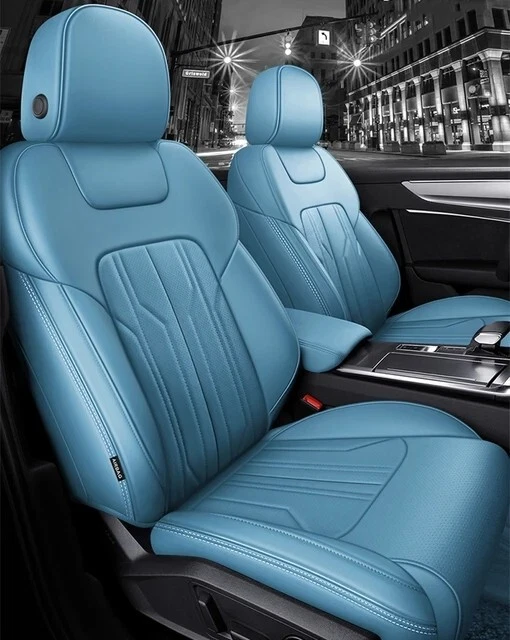 PARA LAND ROVER RANGE ROVER EVOQUE MOTOPTES 2017-2024 FUNDAS DE ASIENTO DE COCHE CUERO Foto 2 de 4