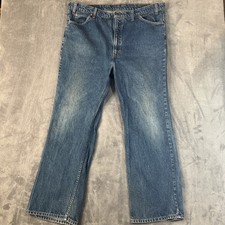 Vintage Levi's 545 Orange Tab Loose Fit Made In USA Mens 40x28 Western Cowboy