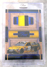 Carl Edwards 2025 Turn Four Racing Blue Sheet Metal Swatches (2 Colors) #05/35