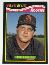1987 Topps Toys R Us John Kruk RC #17 Padres Nm/mt