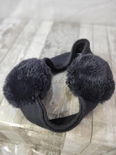 Women’s Faux Fur Headband Earmuff Black