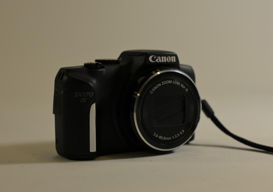 キャノン Canon Powershot SX170 IS Canon PowerShot SX170 IS 16.0MP Digital Camera - Black for sale