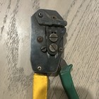Manual Hand Crimping Tool Pliers with Green & Yellow Handles — photo 4