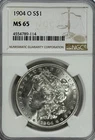 1904-O Morgan Dollar, MS 65 NGC, NR