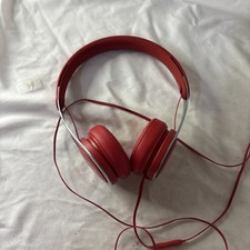 Beats by Dr Dre WIRED Headphones Red Used