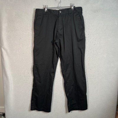 Volcom Black Chino Pants Mens Size 34 Straight Leg
