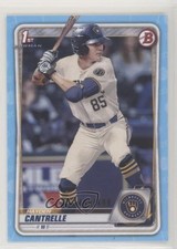 2020 Bowman Draft Sky Blue Border /499 Hayden Cantrelle #BD-173 4k8