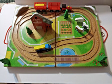Melissa Doug Take-Along Wooden Farm Play Set Portable Carry Case