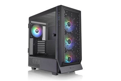 Ceres 500 TG ARGB Black   E-ATX Mid Tower Chassis  Tempered Glass