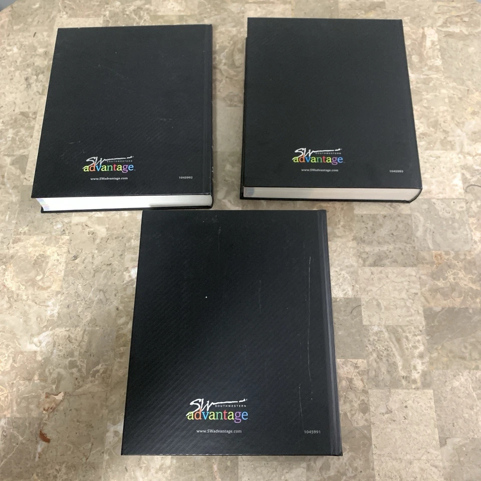 SW Southwestern Advantage Learning System 3 Book Lot Math Science Social Studies - Image 3 of 4